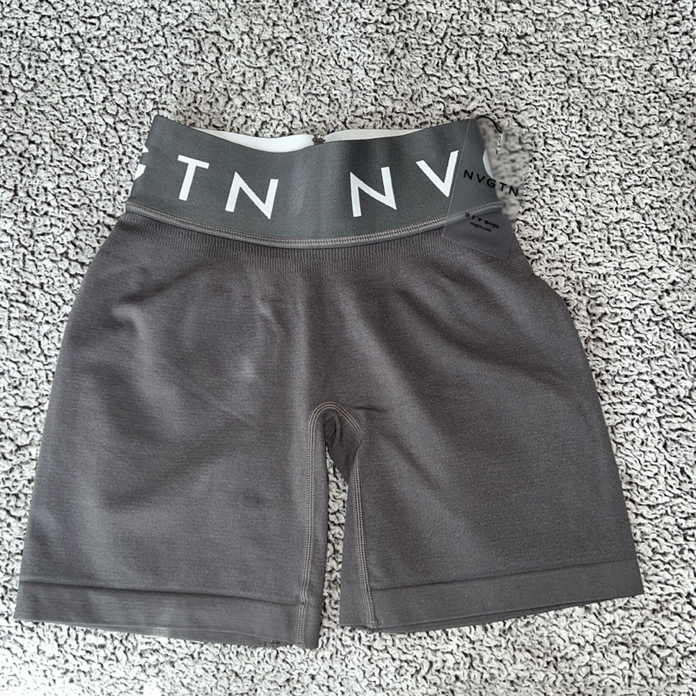 NVGTN Charcoal Sport Seamless Shorts Size XS